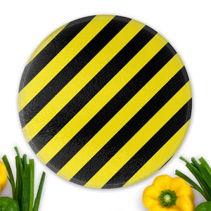 *Overstock* Black and Yellow Music Worktop Saver